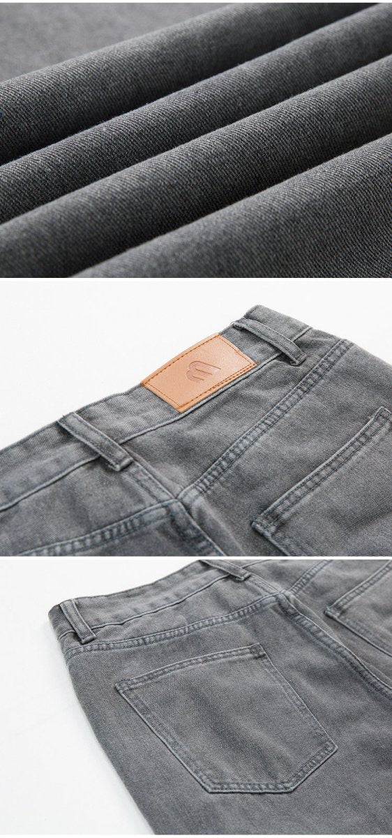 ORUN Wide denim pants Mサイズ straight-wide-loose-denim-