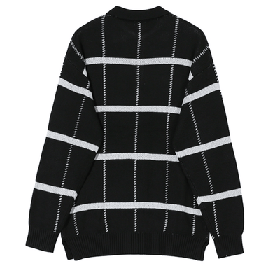 half zip retro knitwear OR287