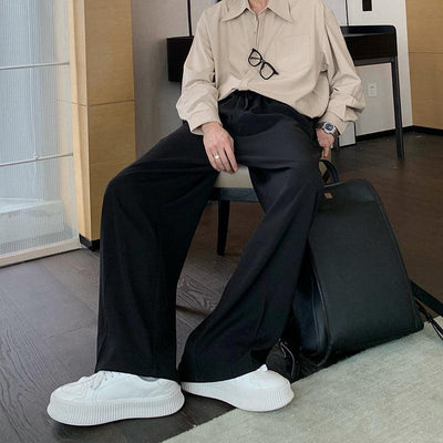 Drawstring Wide Leg Pants    OR202