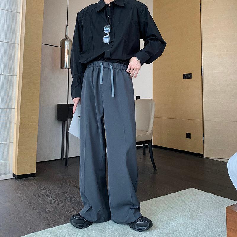 Drawstring Wide Leg Pants    OR202