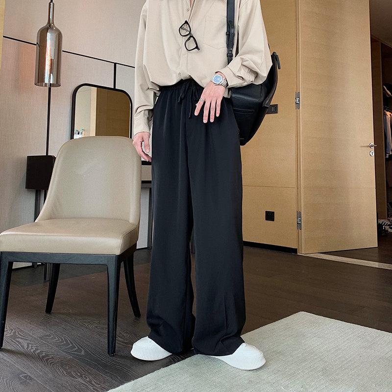 Drawstring Wide Leg Pants    OR202