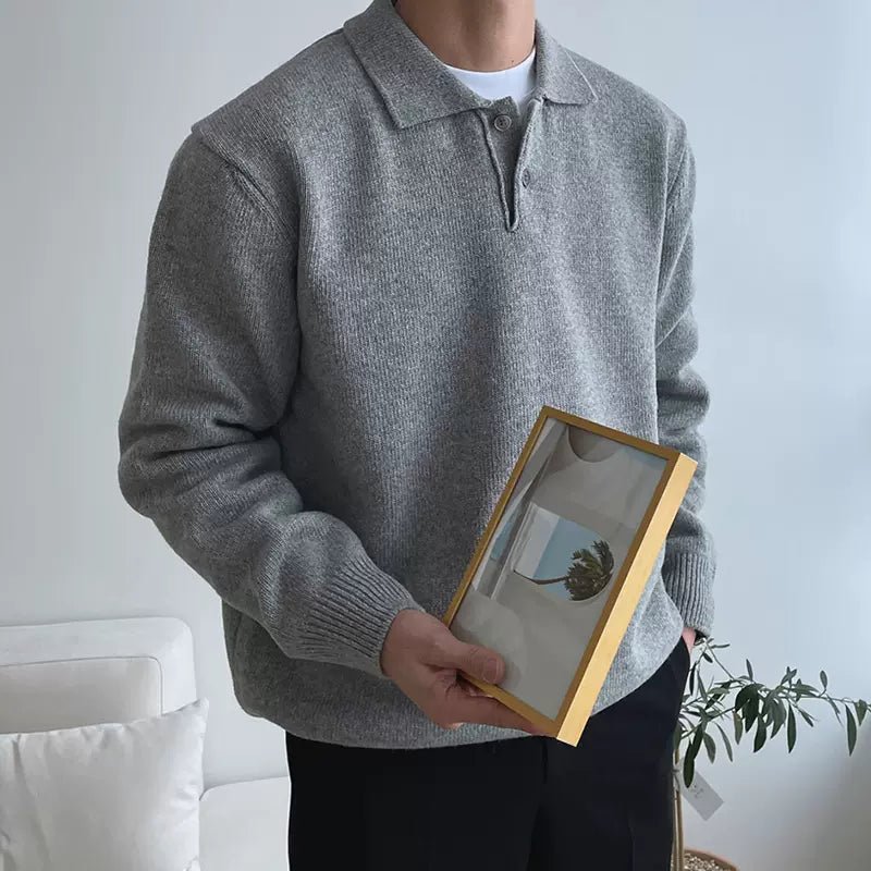 Knit Polo Shirt or336