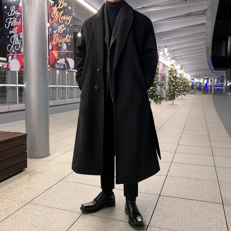 Simple wool coat or481