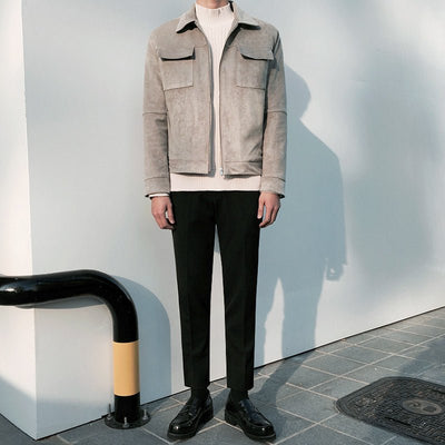 Casual short jacket or987
