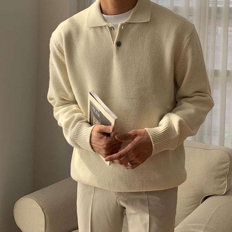 Knit Polo Shirt or336