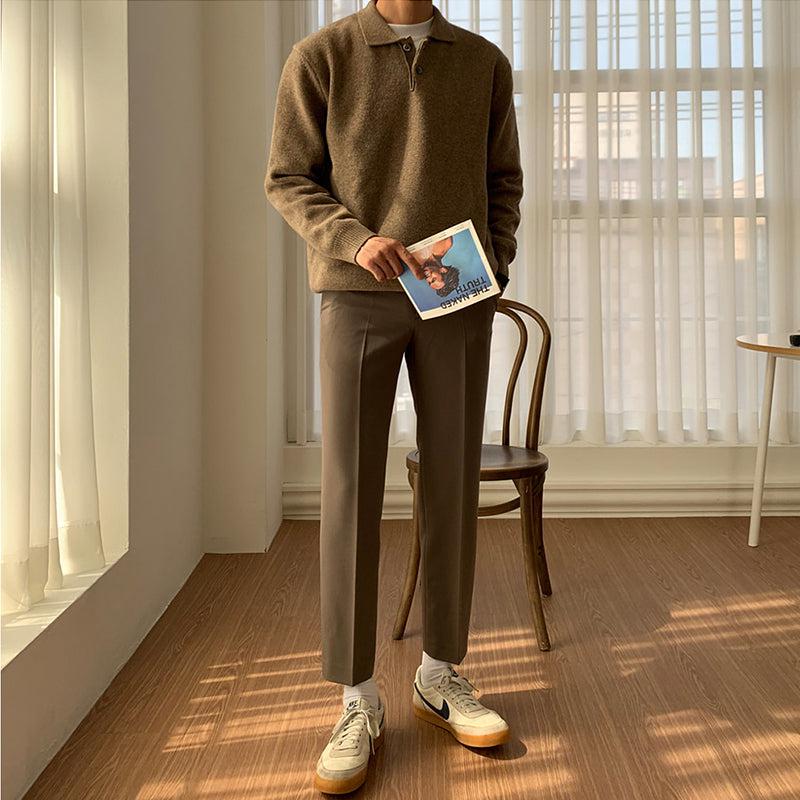 Knit Polo Shirt or336