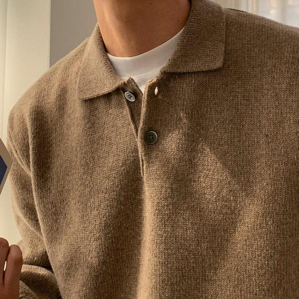 Knit Polo Shirt or336
