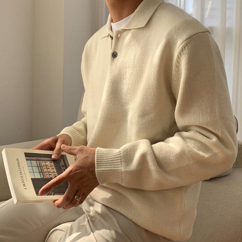 Knit Polo Shirt or336
