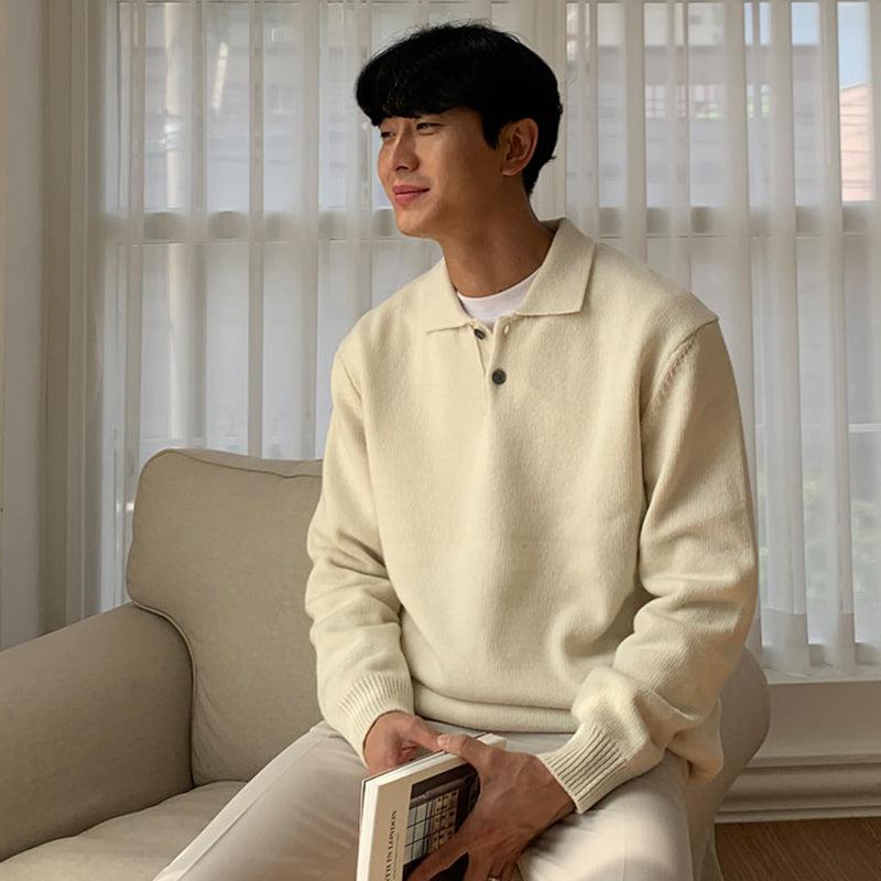 Knit Polo Shirt or336