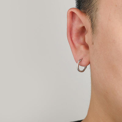 Twist Hoop Earrings    OR236