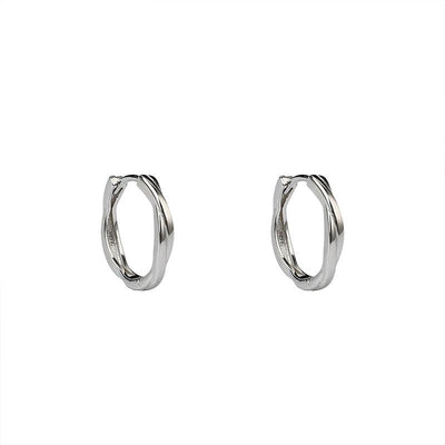 Twist Hoop Earrings    OR236