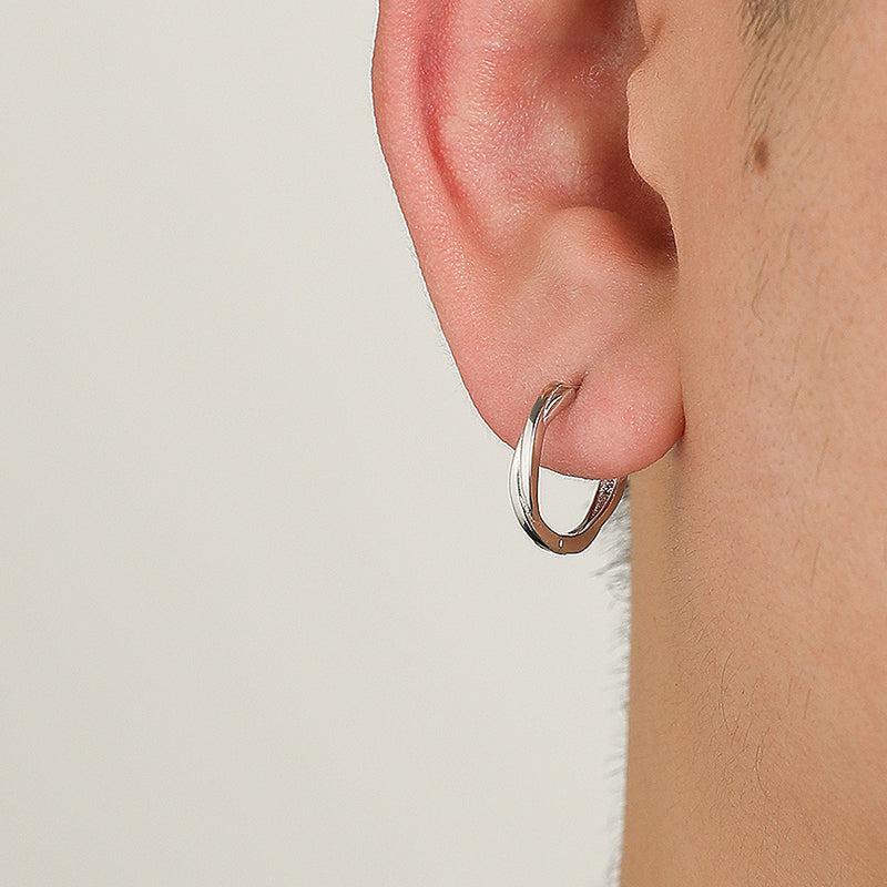 Twist Hoop Earrings    OR236