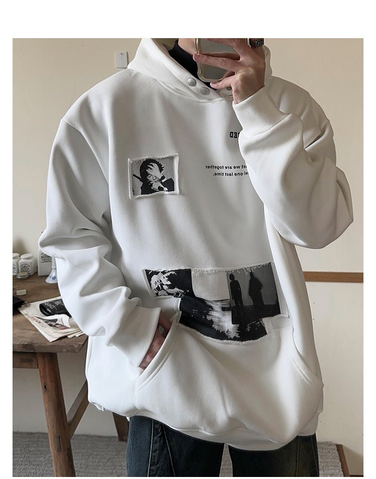 American print hoodie or2440 - ORUN