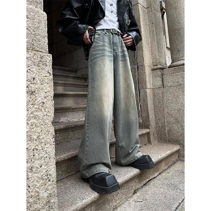 American Retro Wide Denim Pants or2367 – ORUN