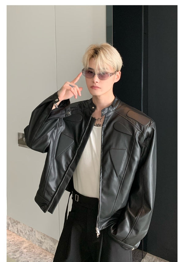 Biker leather jacket or2806