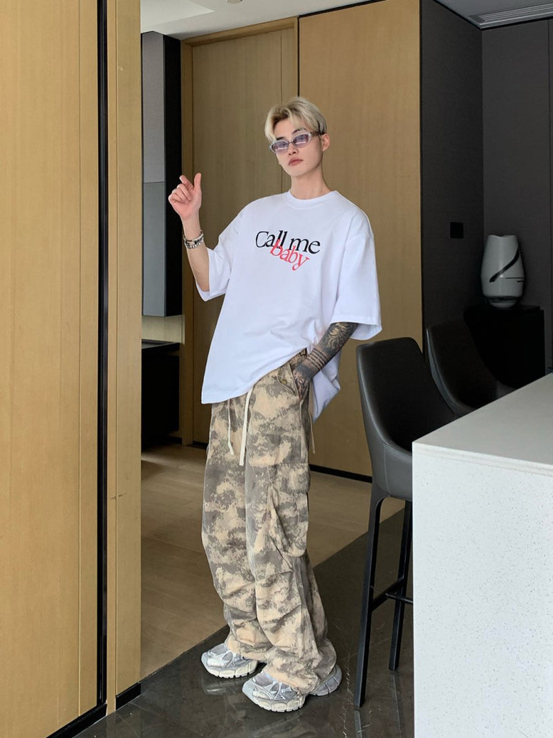 Camouflage pattern cargo pants or1768 - ORUN