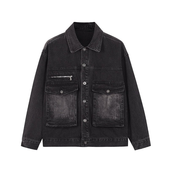 Cargo denim jacket or2030 – 韓国メンズファッション通販 - ORUN -