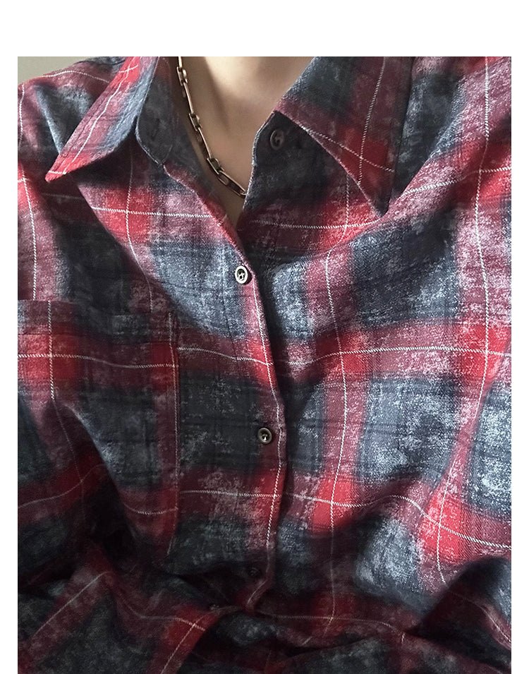 Casual check shirt or1814 - ORUN