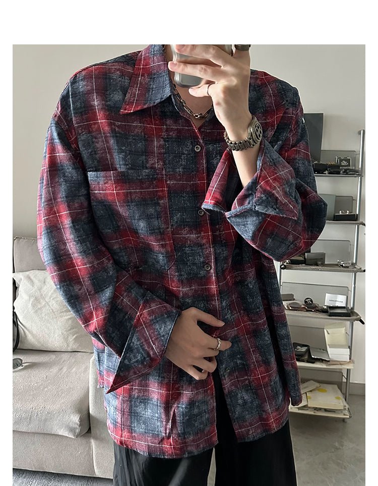 Casual check shirt or1814 - ORUN