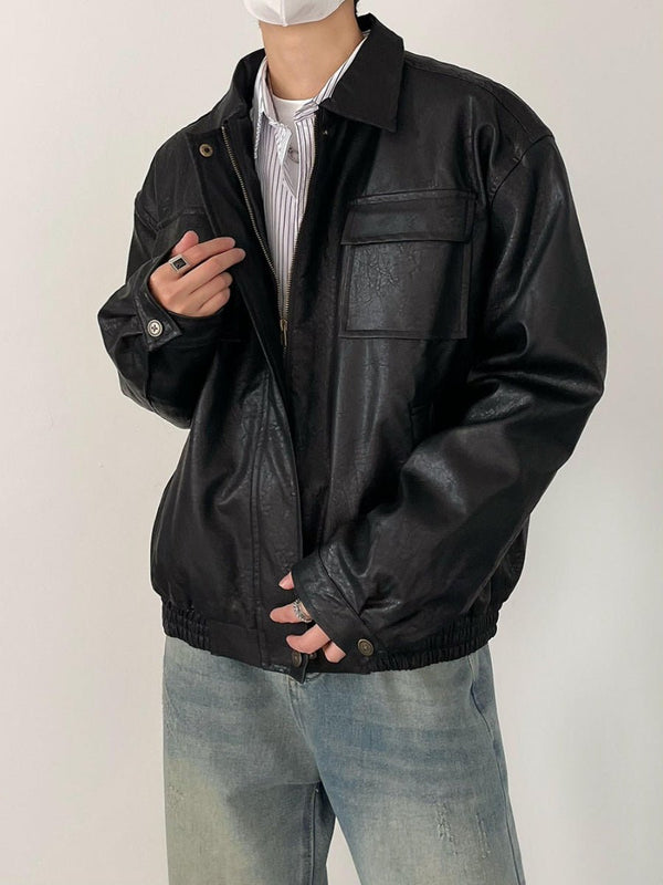 Casual PU jacket or2617