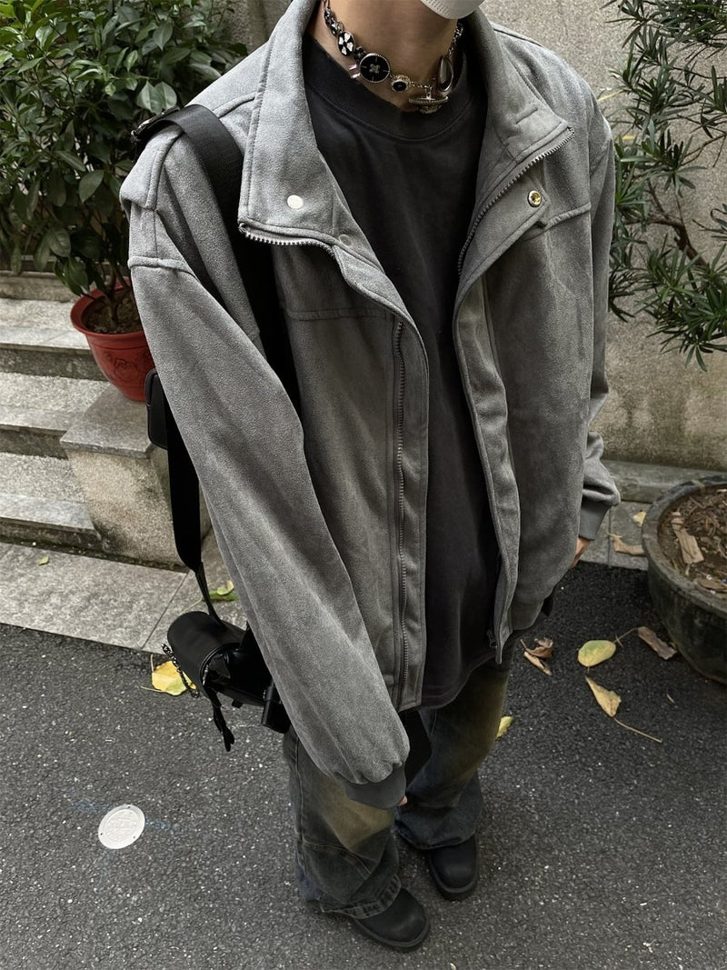 Casual stand collar jacket or2562 - ORUN