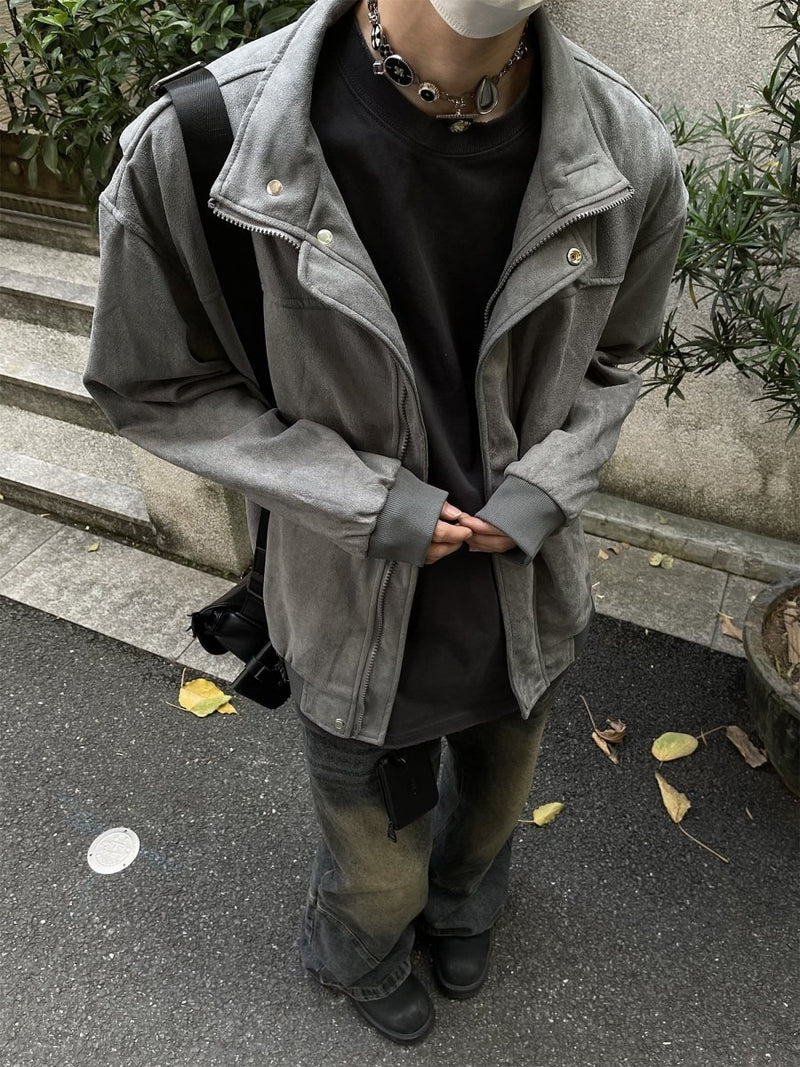Casual stand collar jacket or2562 - ORUN