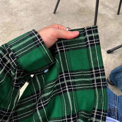 Check pattern shirt or2548 - ORUN