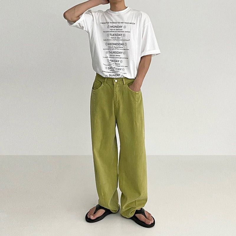 Color Loose Jeans or1446 - ORUN