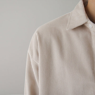 Corduroy Long Sleeve Shirt or1294 - ORUN