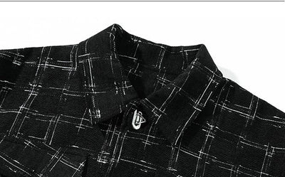 Design check pattern jacket or1877 - ORUN
