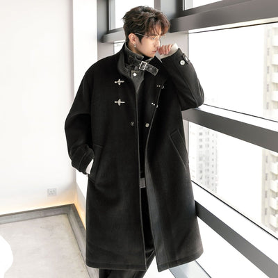Design fake layered long coat or2454 - ORUN