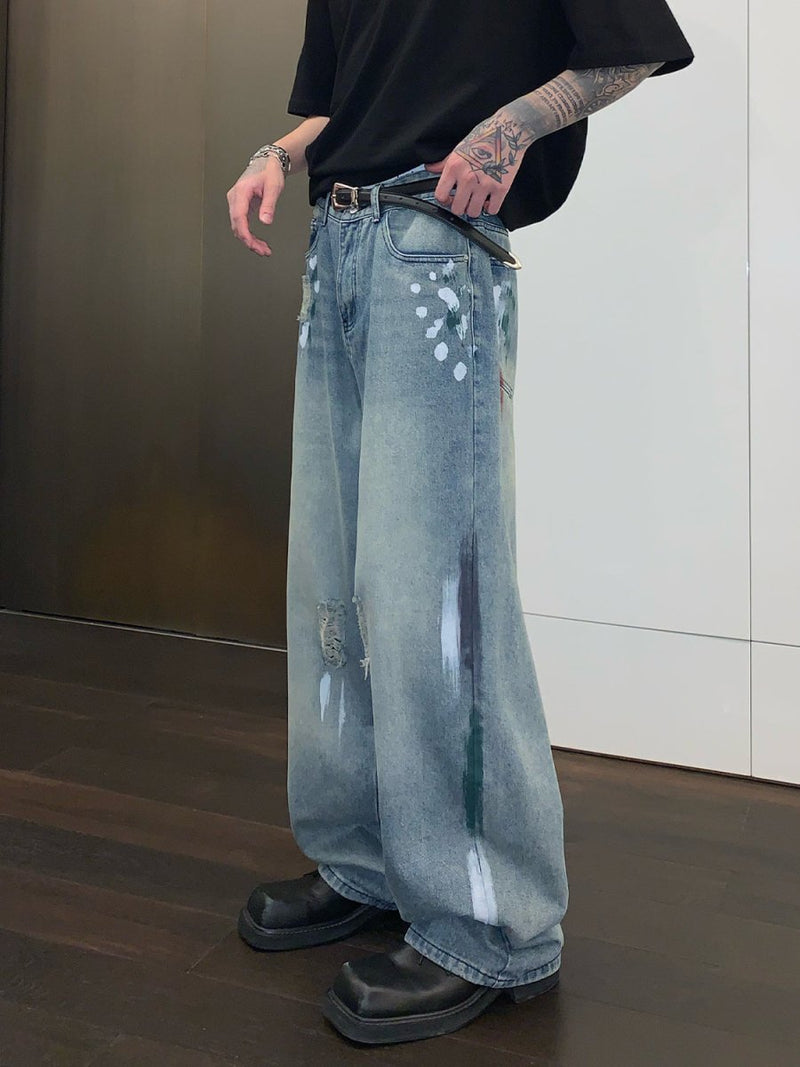 Design Wide Denim Pants or1753 - ORUN