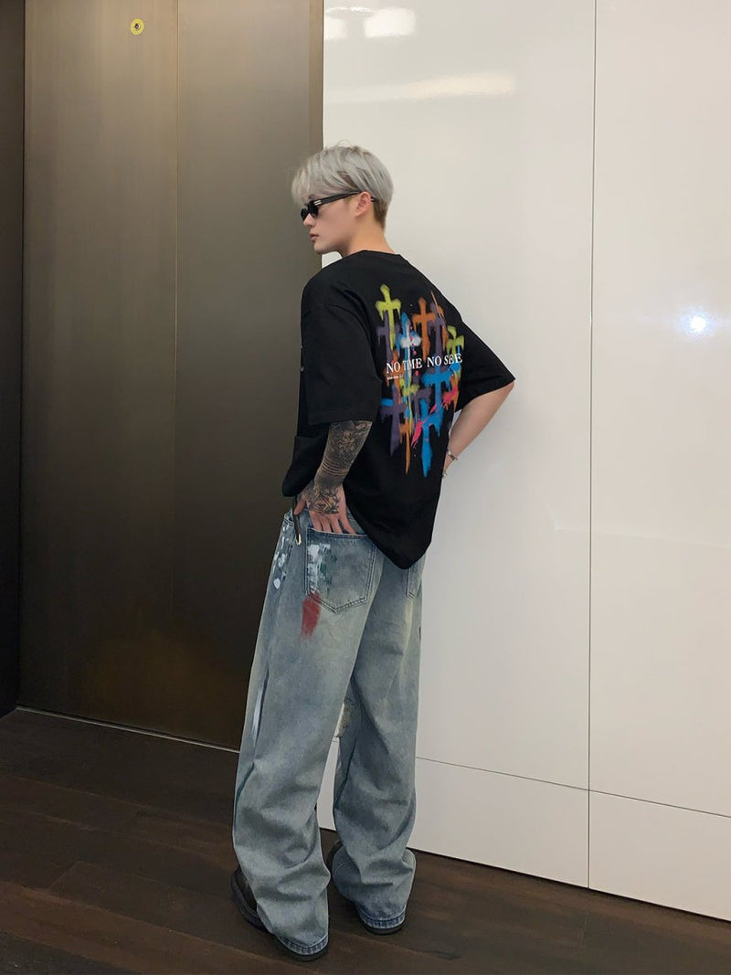 Design Wide Denim Pants or1753 - ORUN