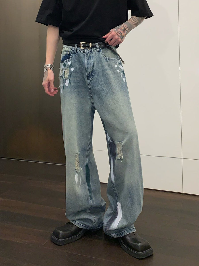 Design Wide Denim Pants or1753 - ORUN