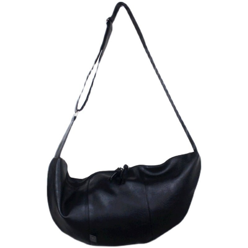 Diagonal leather body bag or2317 - ORUN