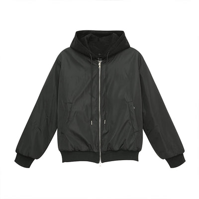 Fake layered zipper jacket or2408 - ORUN