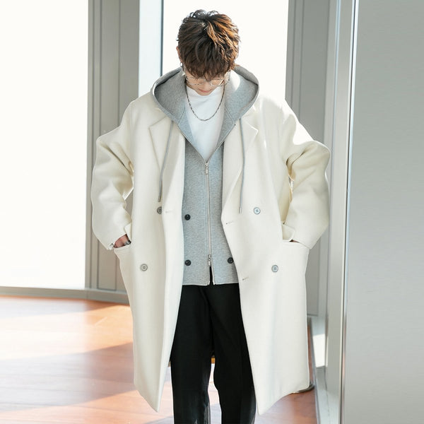 Fake Two Piece Long Coat or2511