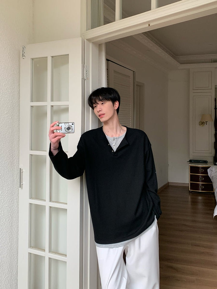 累計販売500枚 突破!! Fake Two Piece Long Sleeve T -shirt or2660