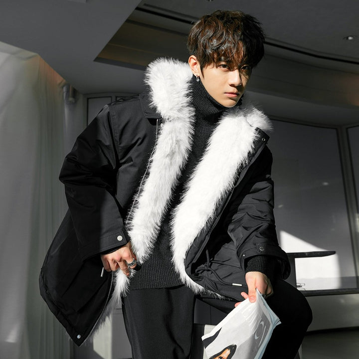 Fur coat jacket or2397 – 韓国メンズファッション通販 - ORUN -