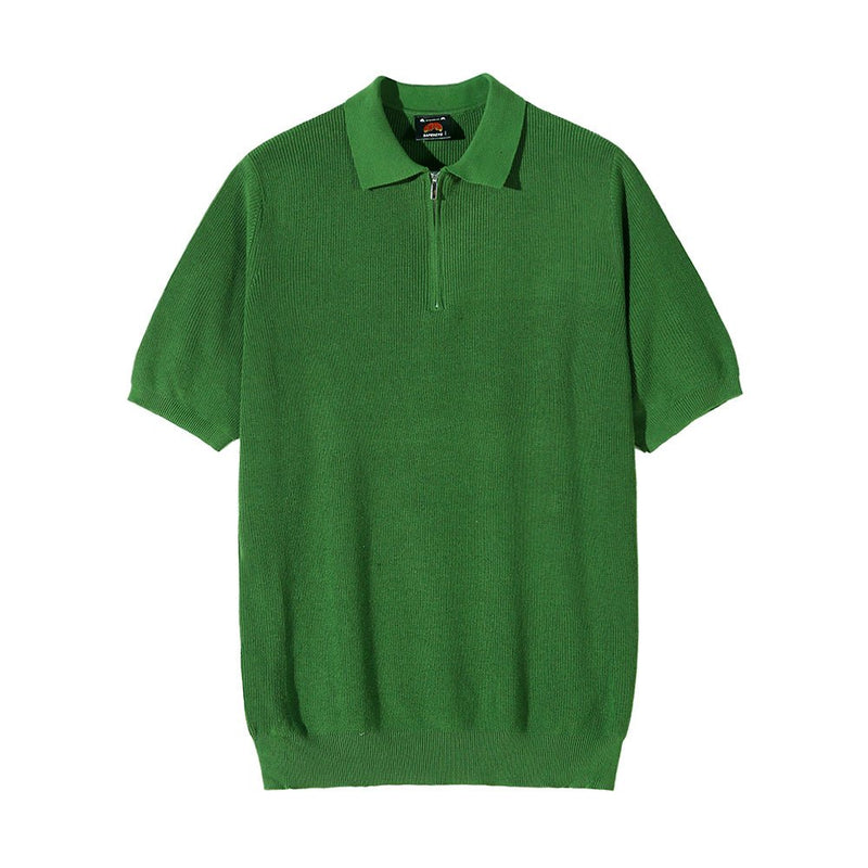 Half zip color polo shirt or1426 - ORUN