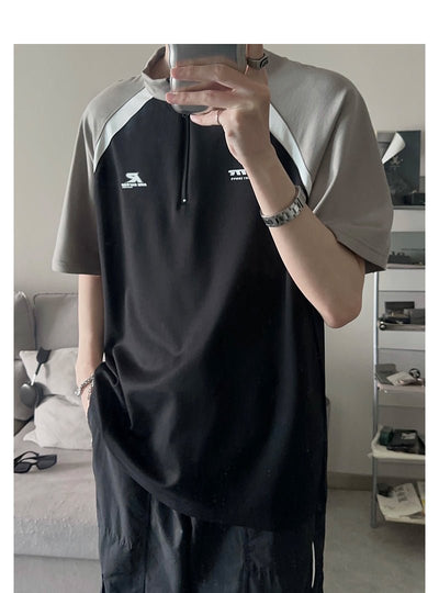 Half zip sports T -shirt or1832 - ORUN