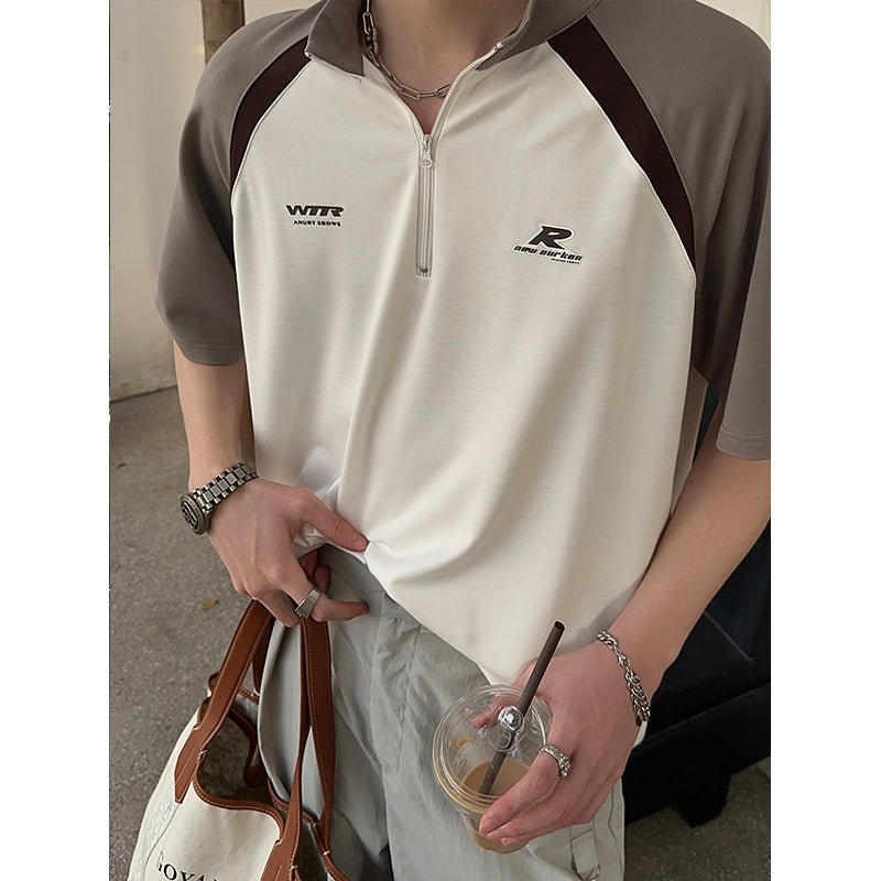 Half zip sports T -shirt or1832 - ORUN