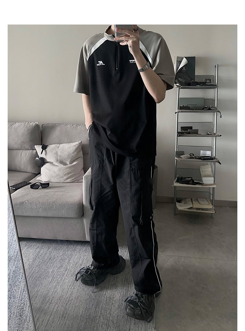 Half zip sports T -shirt or1832 - ORUN