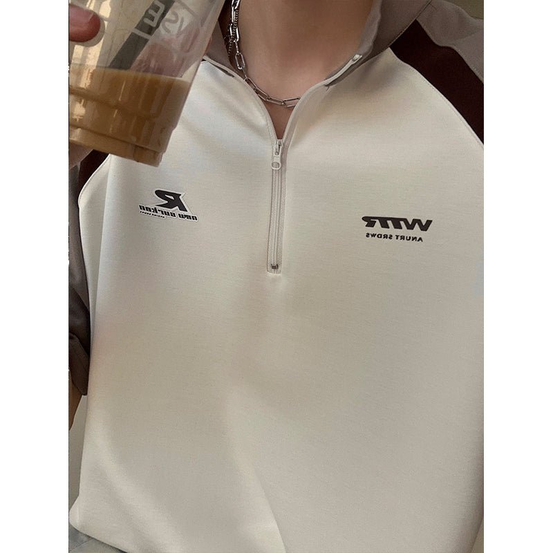 Half zip sports T -shirt or1832 - ORUN