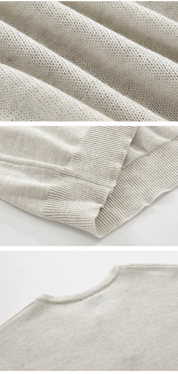 Henry Neck button Summer Knit or1654 - ORUN