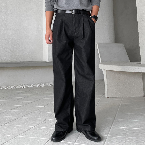 High waist straight denim pants or2750