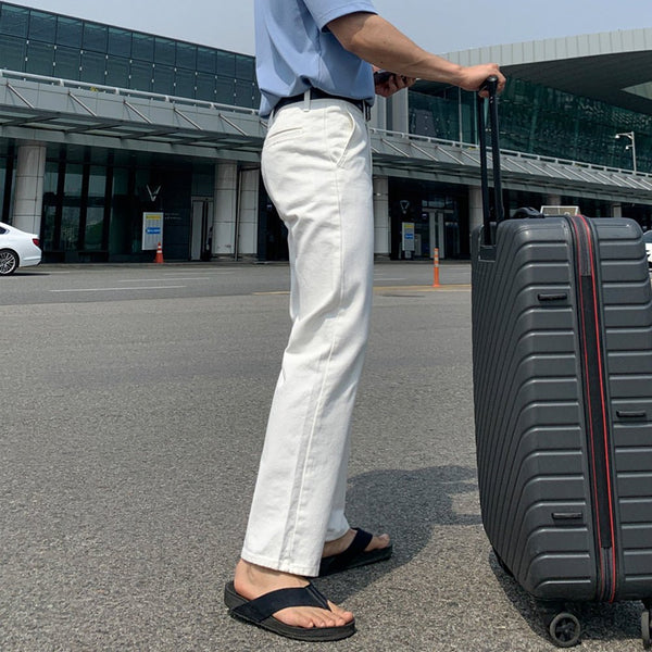 High waist straight pants or1728