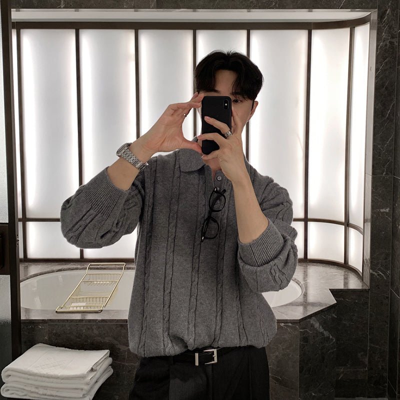 Knit polo shirt or2422 - ORUN