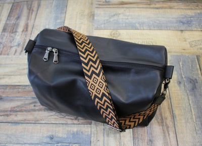 Large capacity PU shoulder bag or2315 - ORUN