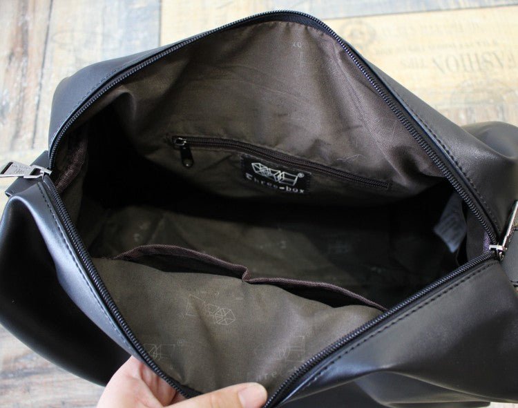 Large capacity PU shoulder bag or2315 - ORUN